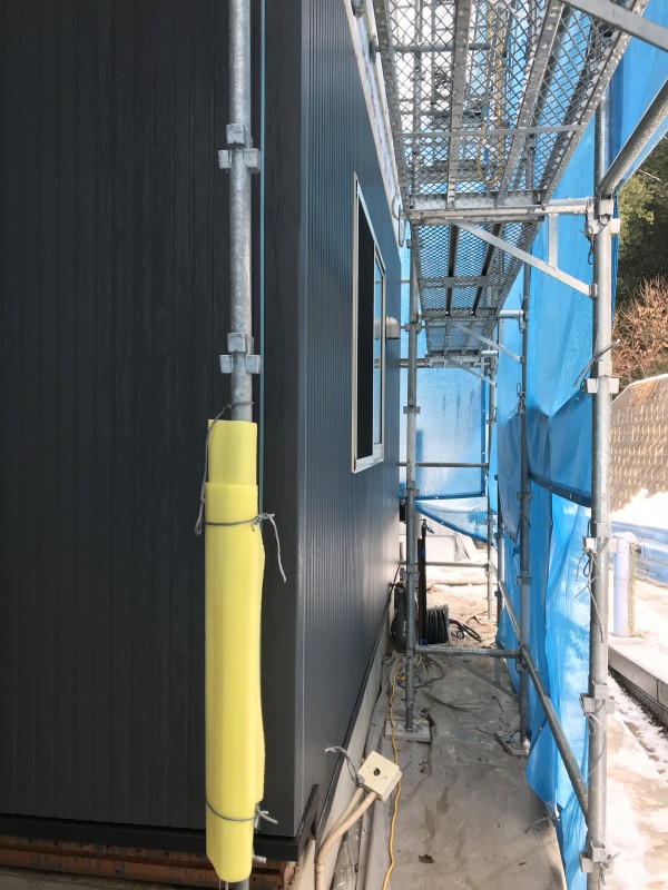 外壁工事 破風板金巻き 町田市hs様邸増改築工事 湘南 横浜 厚木など神奈川でリフォーム リノベーション 注文住宅をお考えなら優建築工房へ